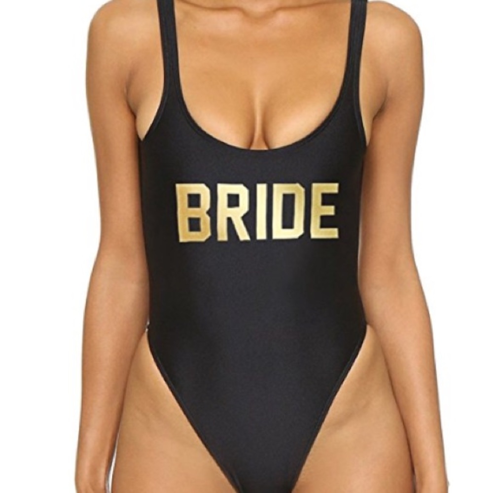 Bride bathing suit size L